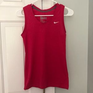 Pink Nike Dri-Fit Tank Top